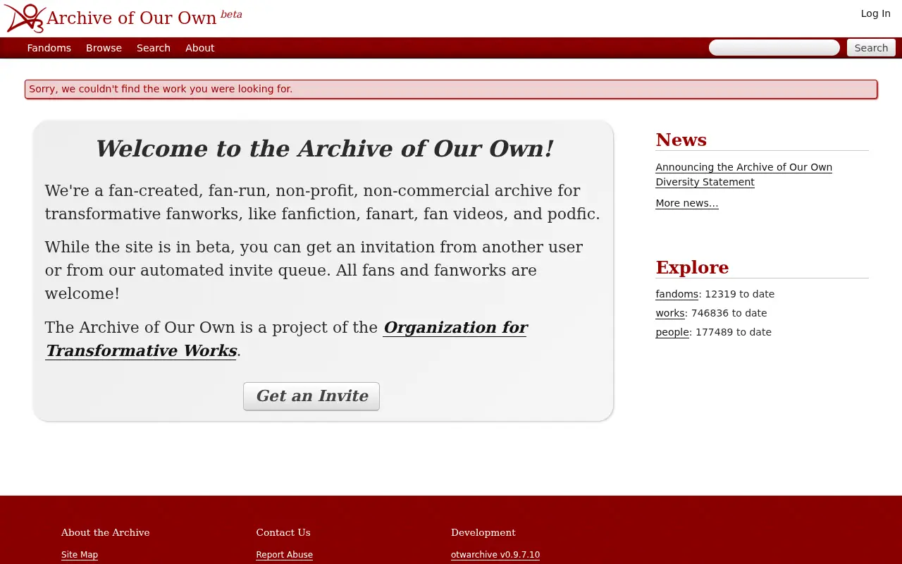 archiveofourown.org in 2013