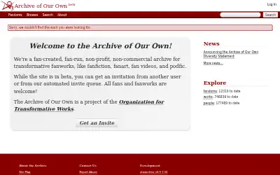 archiveofourown.org in 2013