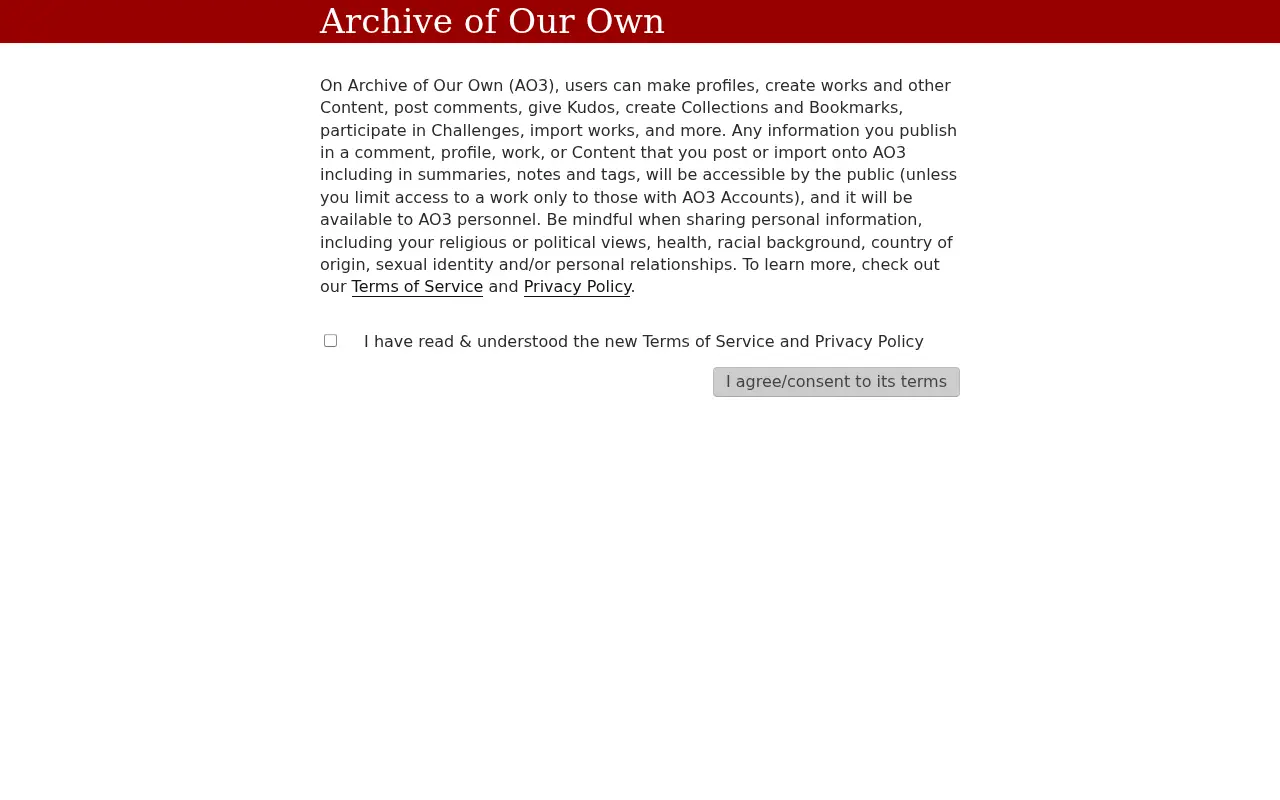 archiveofourown.org in 2023