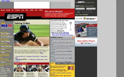 espn.com in 2005