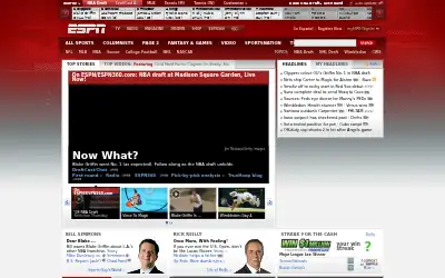 espn.com in 2009