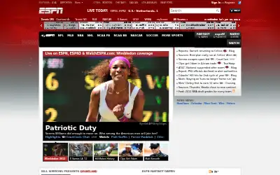 espn.com in 2012