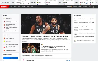 espn.com in 2019
