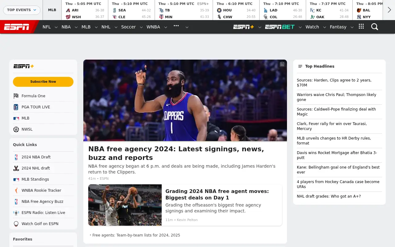 espn.com in 2024