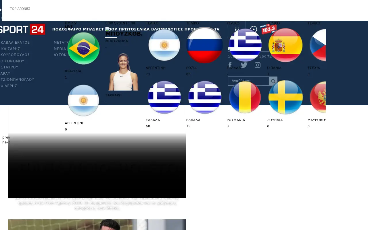 sport24.gr in 2019