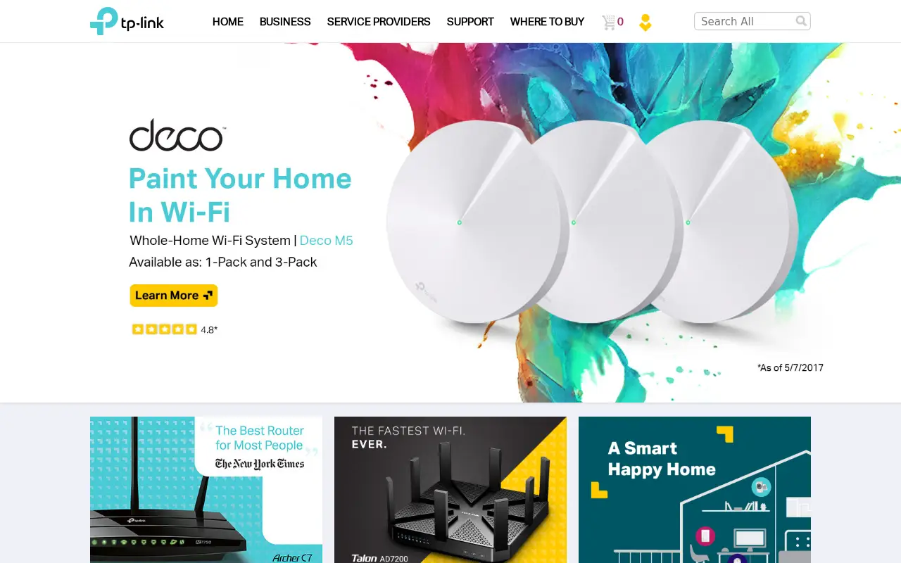 tp-link.com in 2017