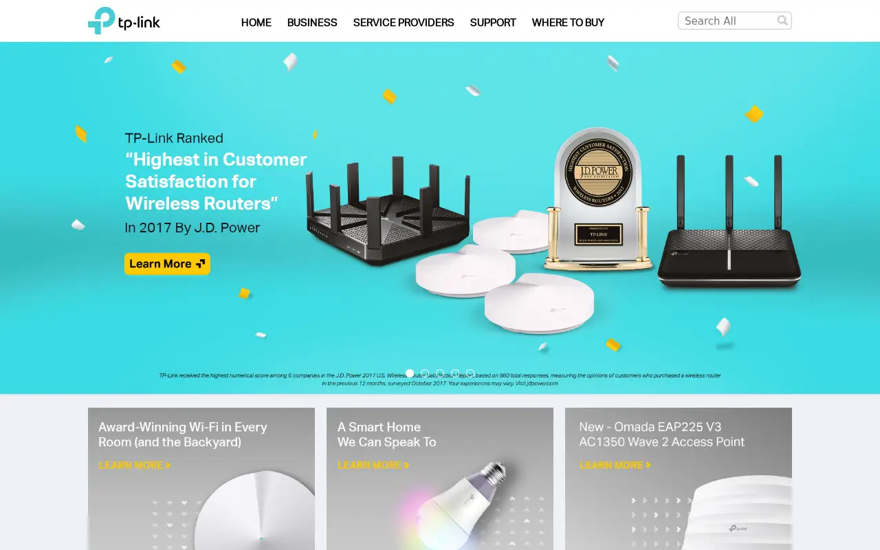 tp-link.com in 2018