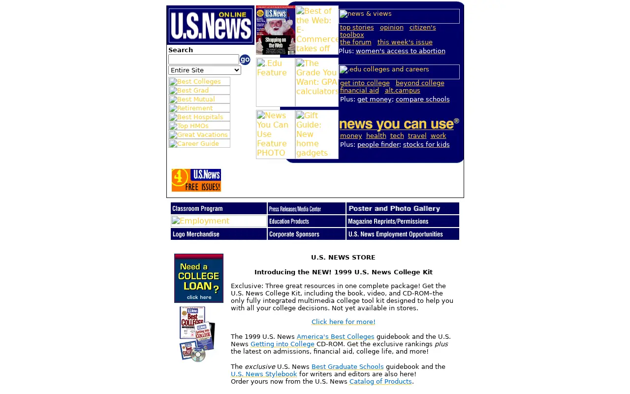 usnews.com in 1998