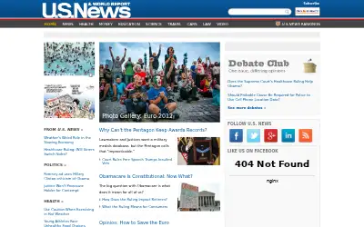 usnews.com in 2012