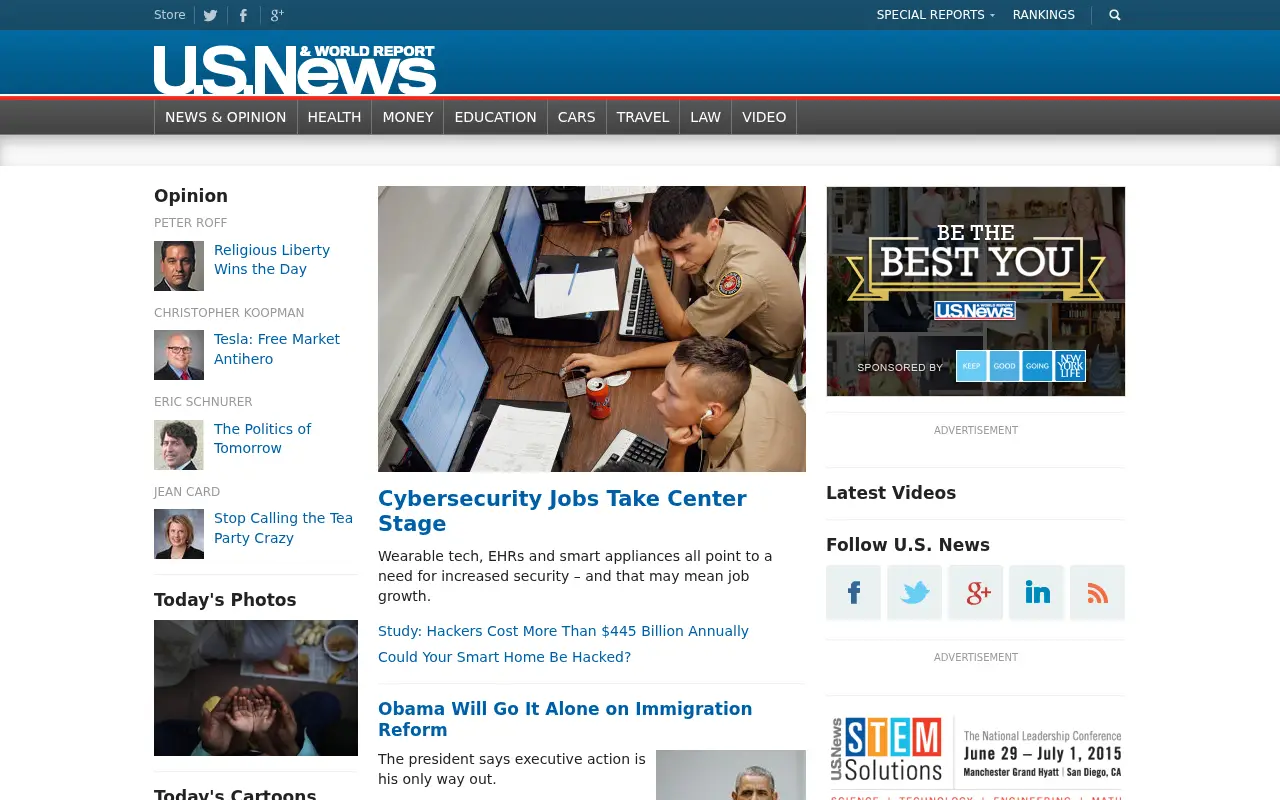 usnews.com in 2014