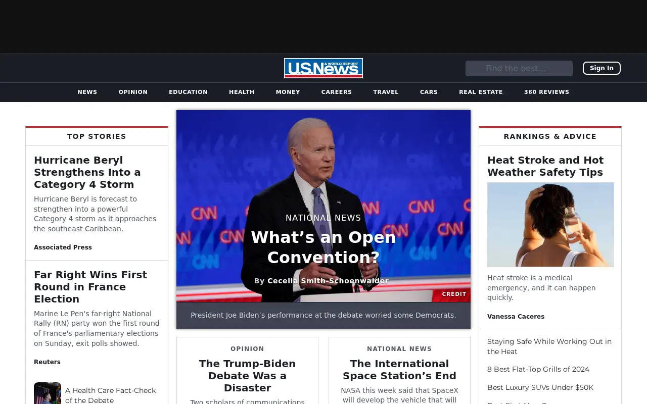 usnews.com in 2024