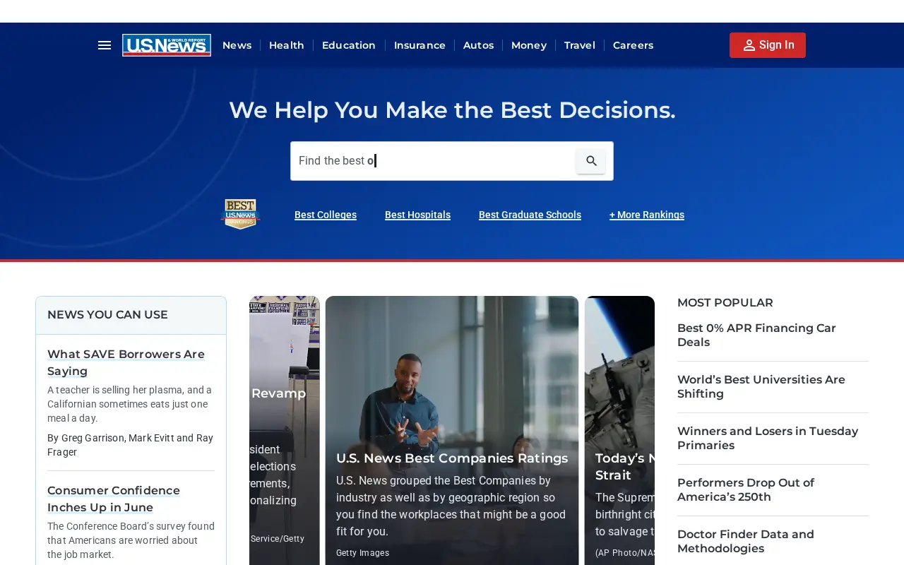 usnews.com in 2026