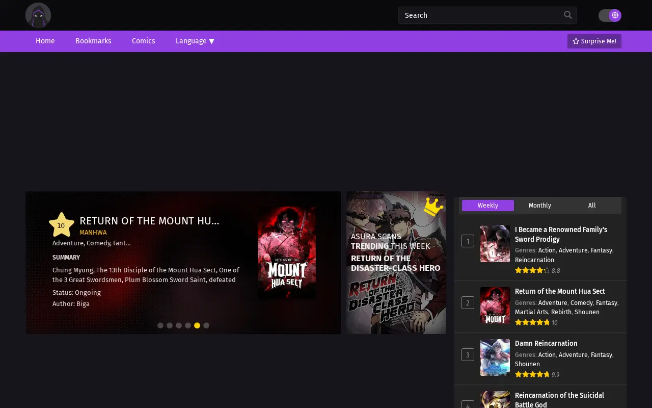 asurascans.com in 2022