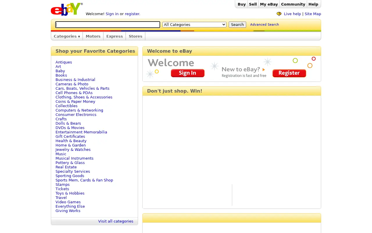 ebay.com in 2008