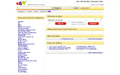 ebay.com in 2009