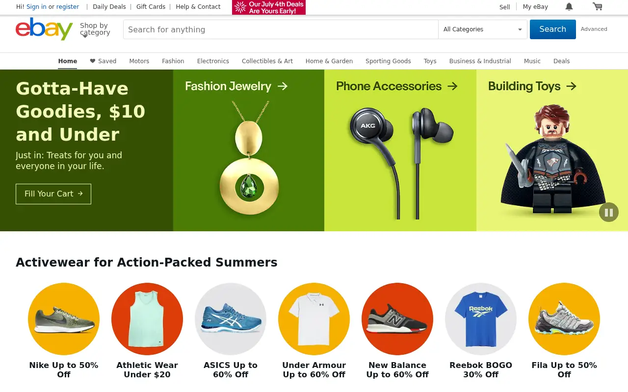 ebay.com on June 30, 2019