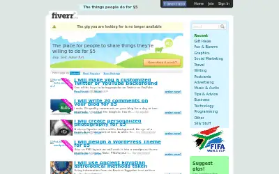 fiverr.com in 2010