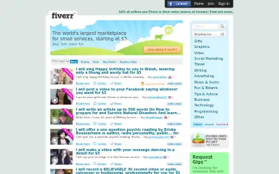 fiverr.com in 2012