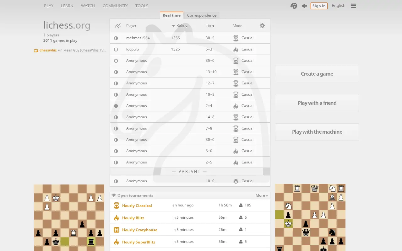 lichess.org in 2016