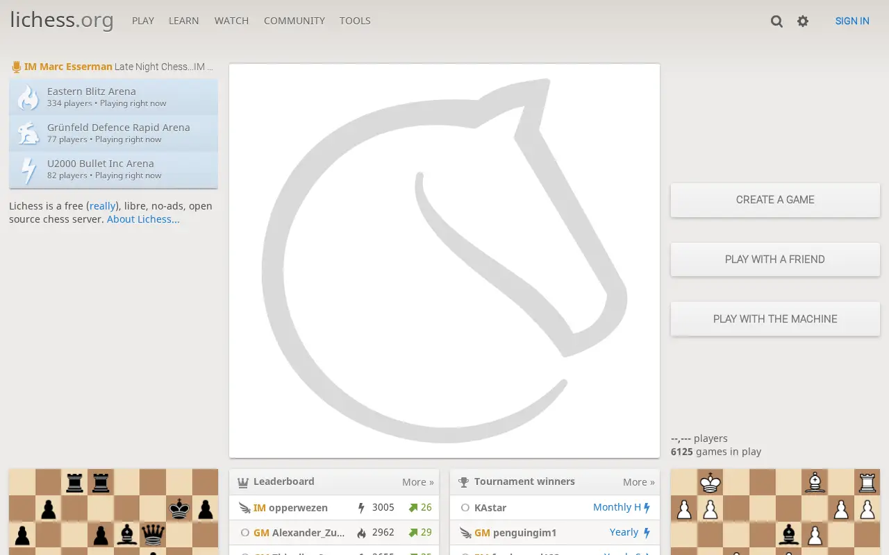 lichess.org in 2019