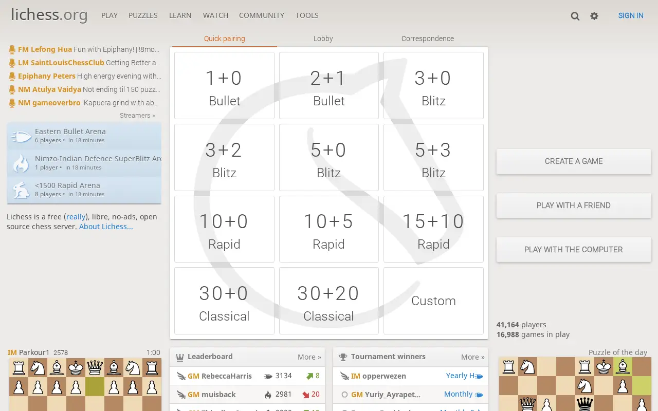 lichess.org in 2021