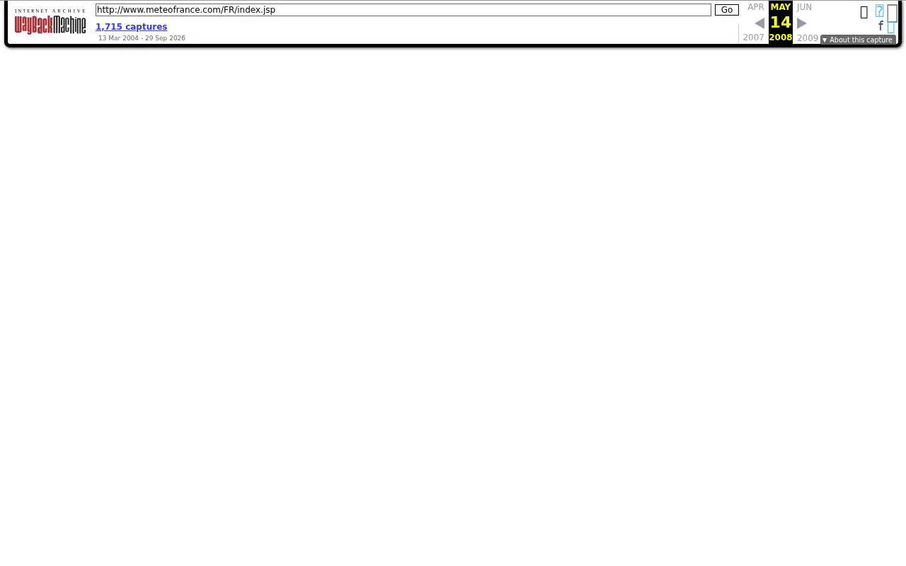 meteofrance.com in 2008