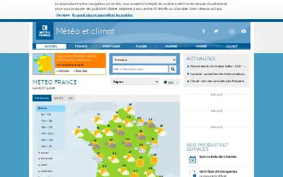 meteofrance.com in 2019