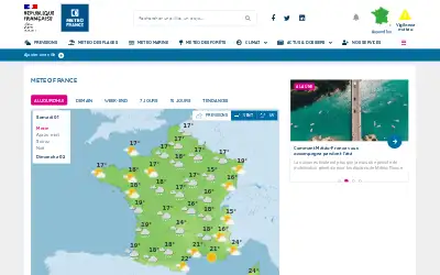 meteofrance.com in 2023