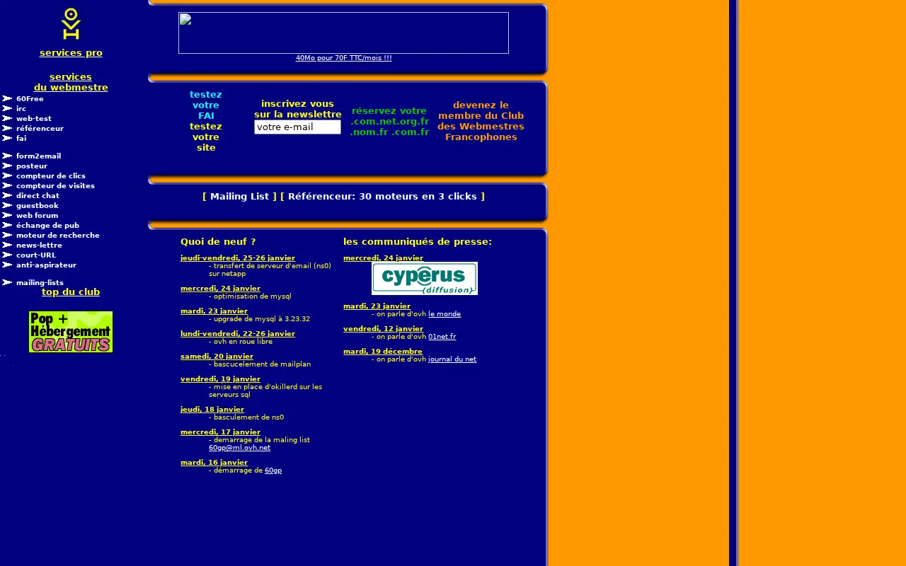 ovh.net in 2001
