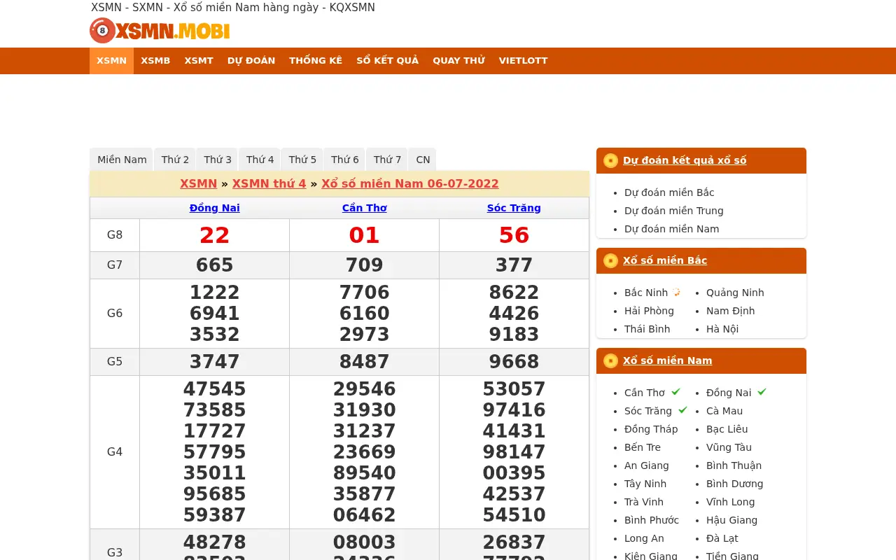 xsmn.mobi on July 6, 2022