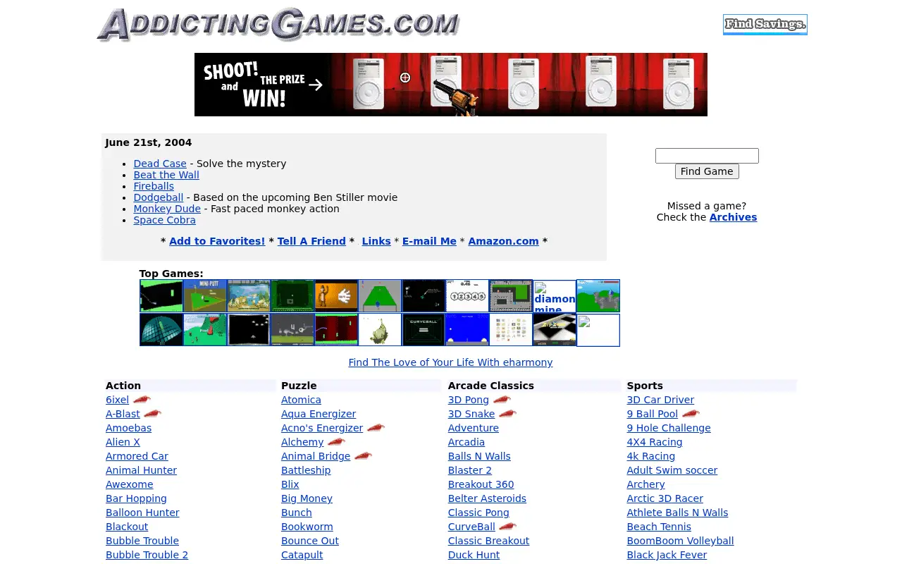 addictinggames.com in 2004