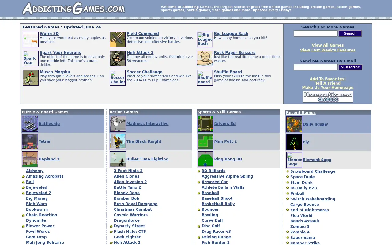 addictinggames.com in 2005