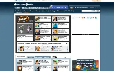 addictinggames.com in 2011