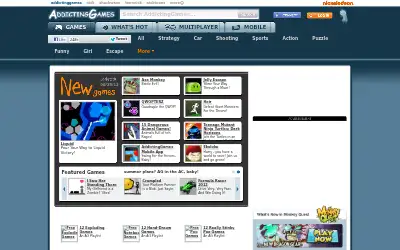 addictinggames.com in 2012