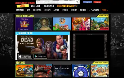 addictinggames.com in 2016
