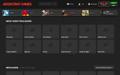 addictinggames.com in 2022