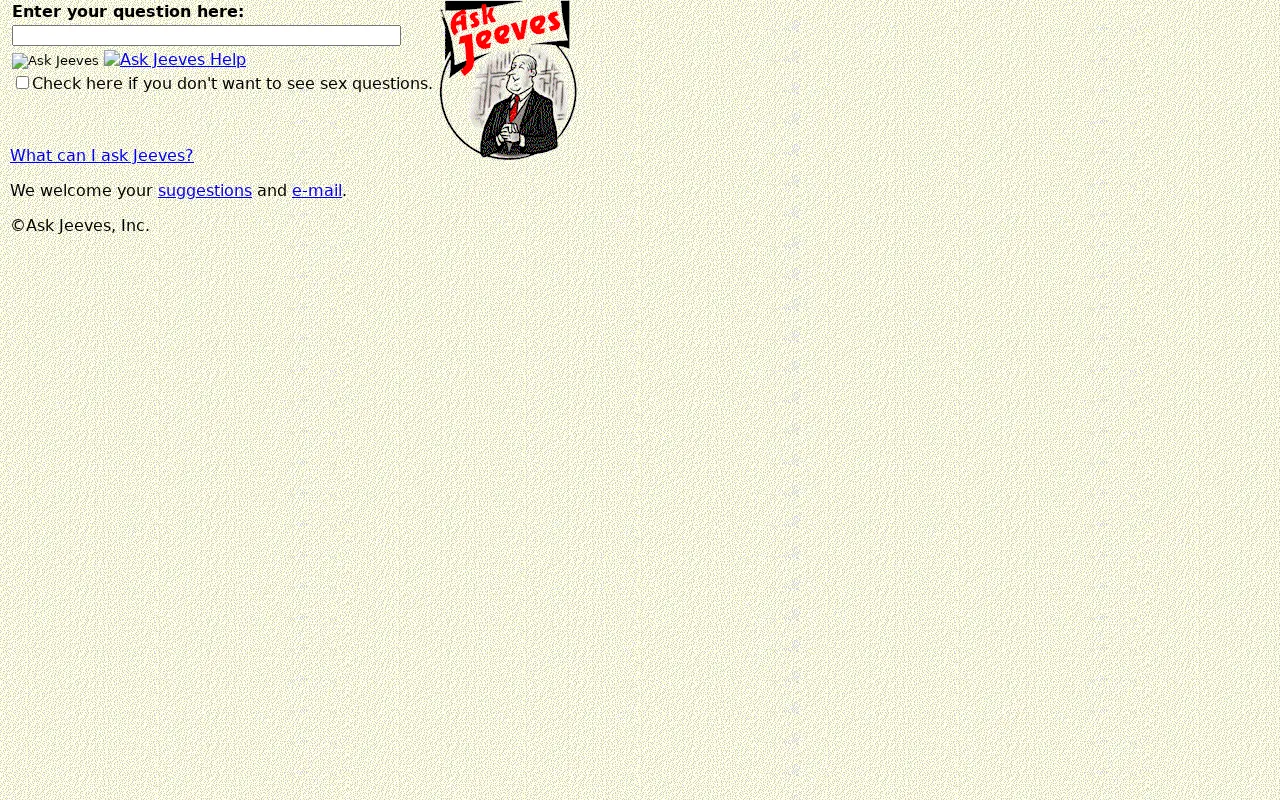 askjeeves.com in 1997