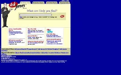 askjeeves.com in 2001