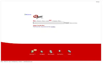 askjeeves.com in 2005
