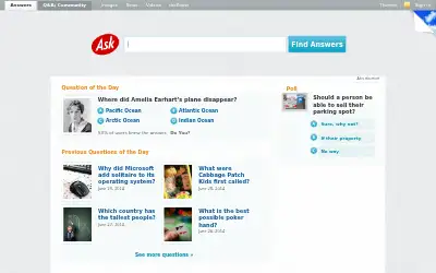 askjeeves.com in 2014