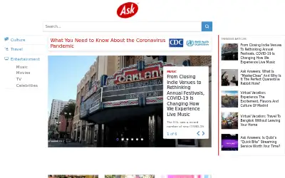askjeeves.com in 2020