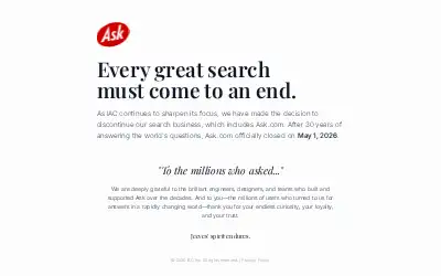 askjeeves.com in 2026