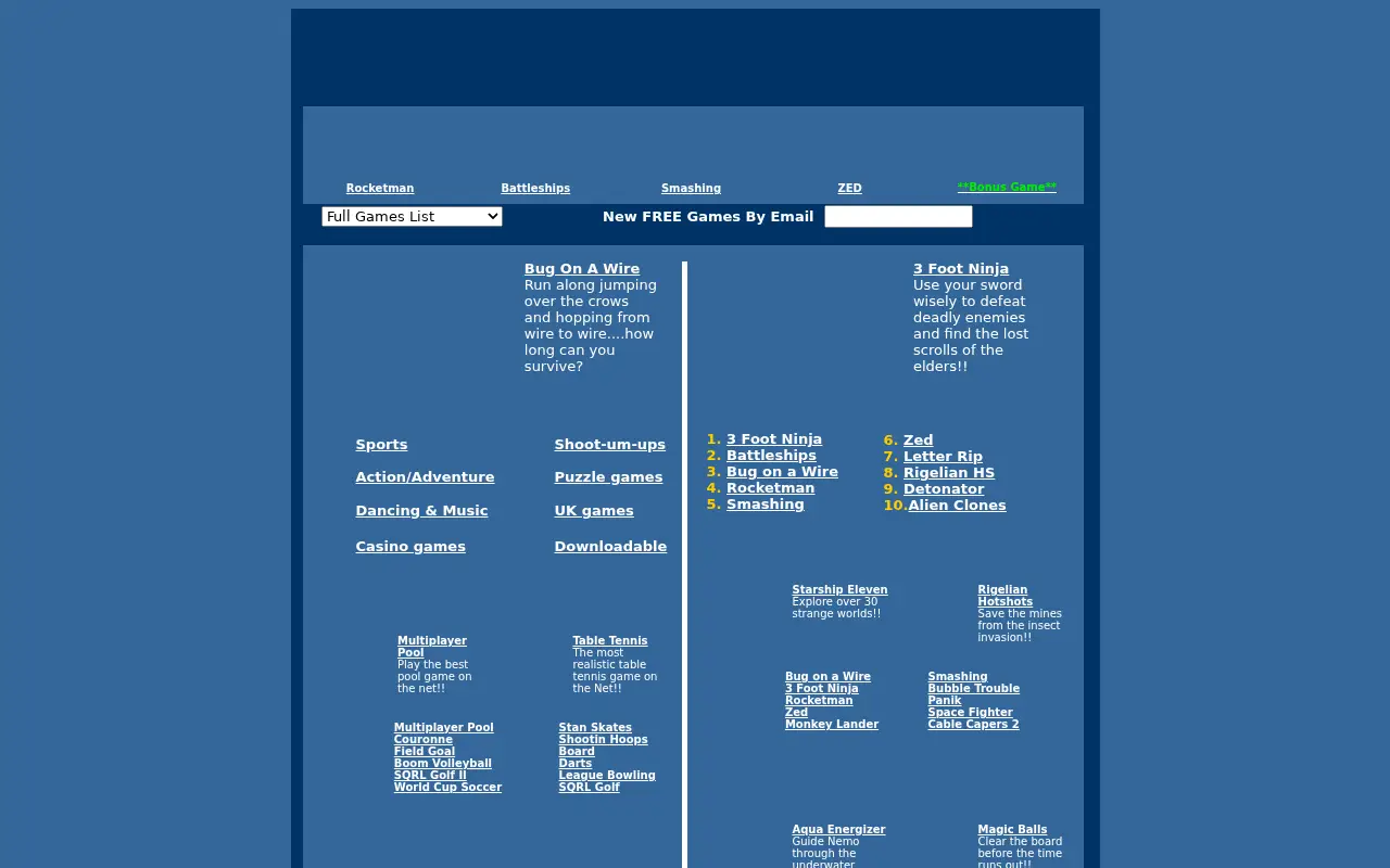miniclip.com in 2003