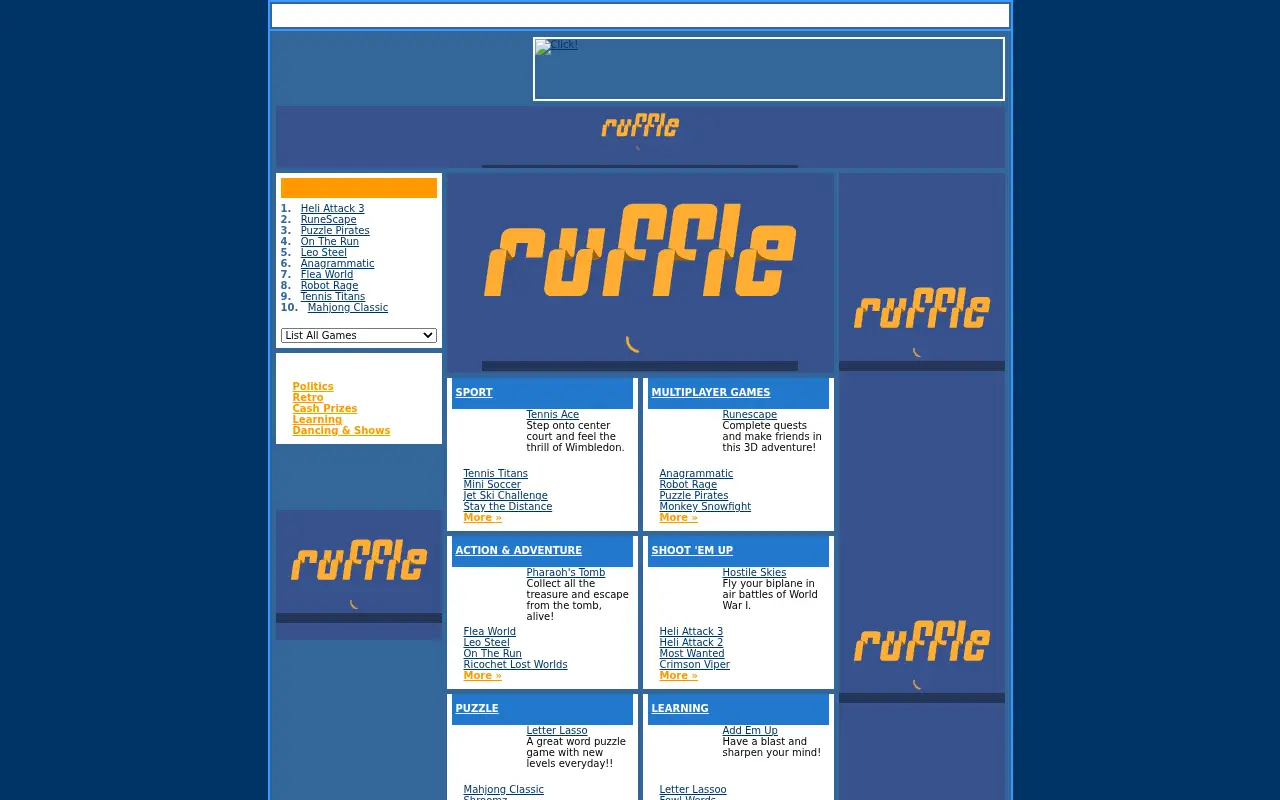 miniclip.com in 2005