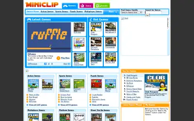 miniclip.com in 2007