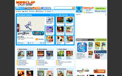 miniclip.com in 2012