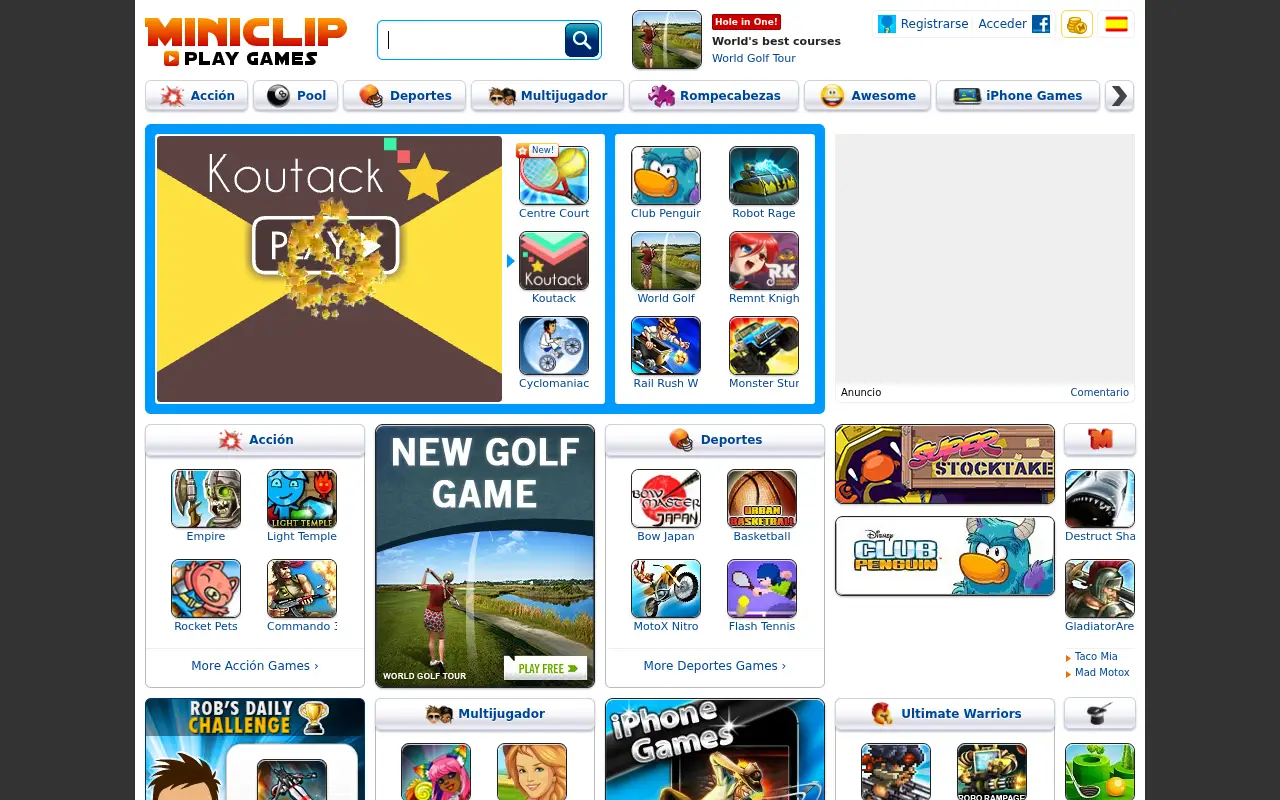miniclip.com in 2013