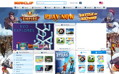 miniclip.com in 2017