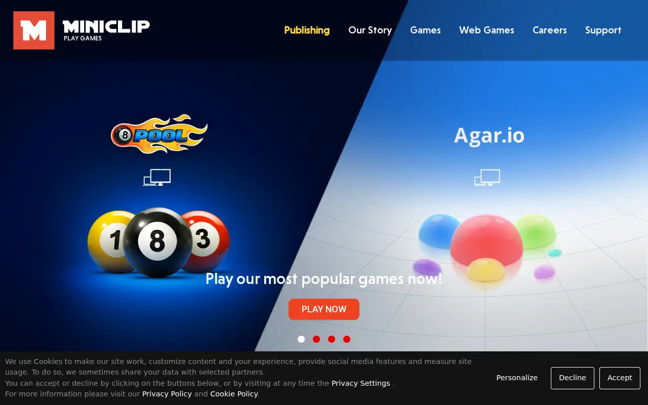 miniclip.com in 2025