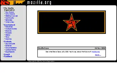 mozilla.org in 1998